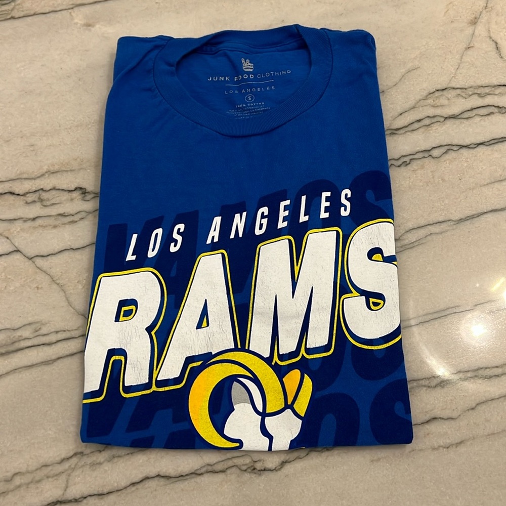Los Angeles Rams Vamos Rams Blue T-shirt